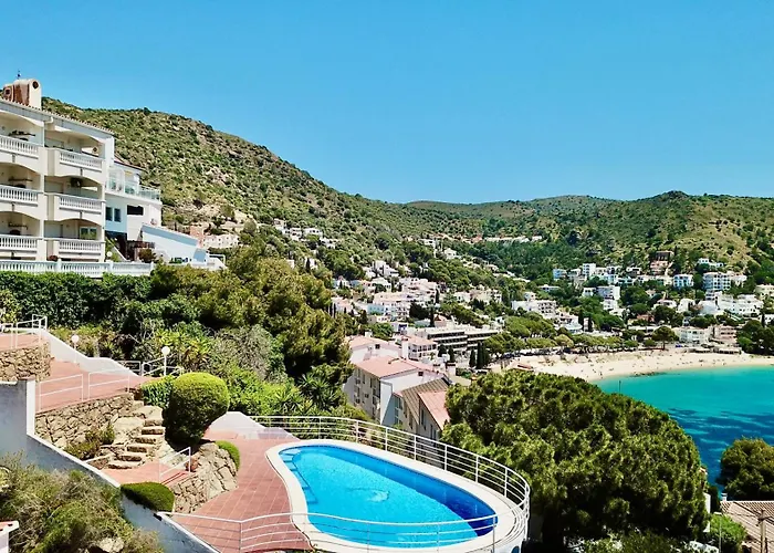 Panoramic Cala Canyelles, Pool ロザス