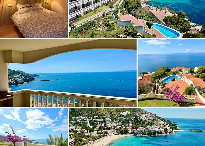 アパート Panoramic Cala Canyelles, Pool *