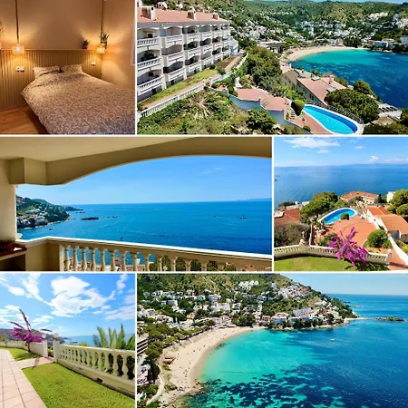 Apartment Panoramic Cala Canyelles, Pool *
