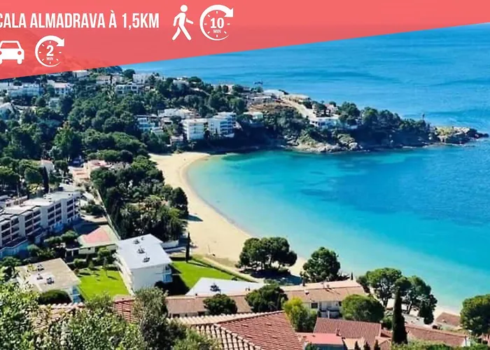 Panoramic Cala Canyelles, Pool Апартаменты